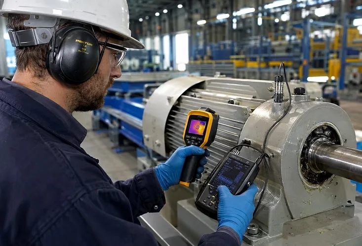 Como saber quando substituir rolamento industrial antes da falha