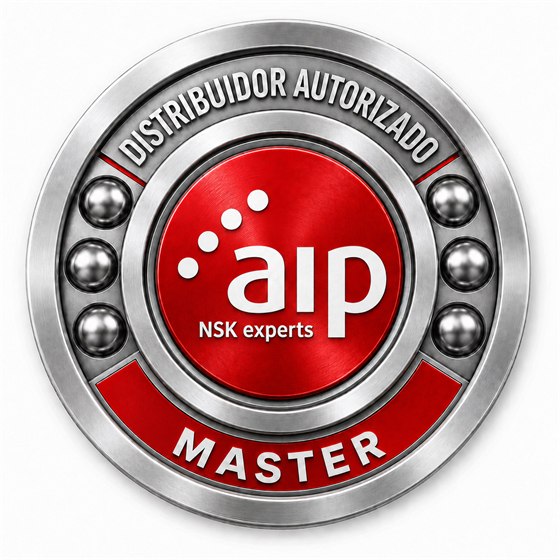 Selo Distribuidora Autorizada AIP Master · NSK experts
